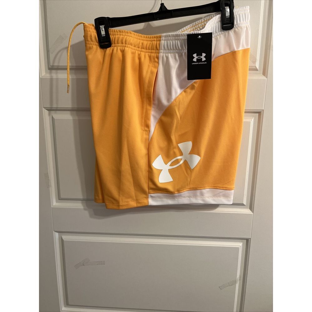 Women's Under Armour UA Baseline 6" Pique Polyester Basketball Shorts 1370301 XL